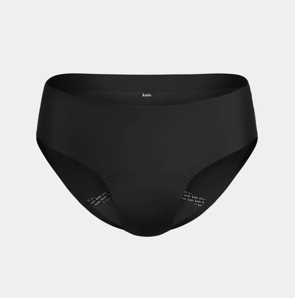 Knix Leakproof UltraThin No-Show Bikini – Black